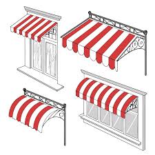 تولید و اجرای سایبان تبلیغاتی فروشگاه مدل کالسکه‌ای توسط الو سایبان