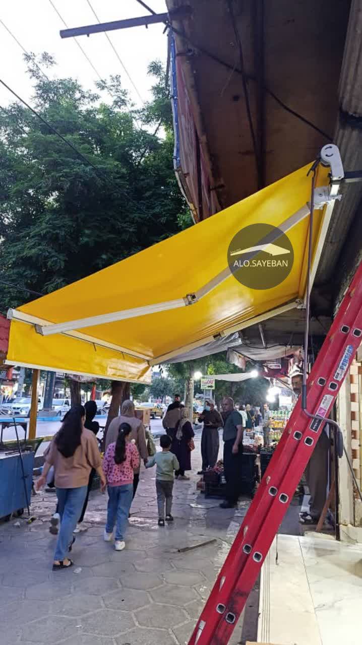 طراحی و تولید سفارشی چتر و سایبان