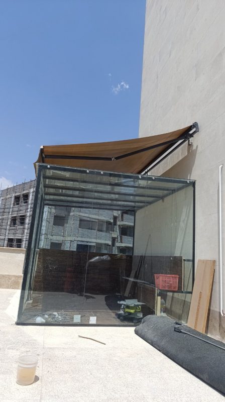 سایبان برقی ریموت دار