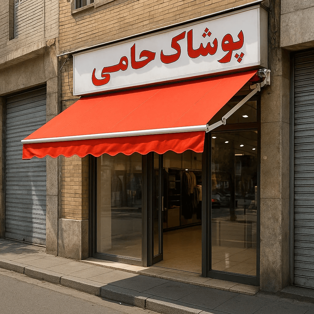 قیمت سایبان بازویی مغازه امروز + هزینه نصب