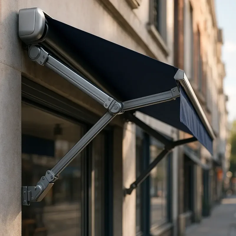 نصب سایبان برقی بازویی در کمتر از یک روز