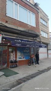 سایبان برای مغازه همراه با طراحی خاص و دوام بالا