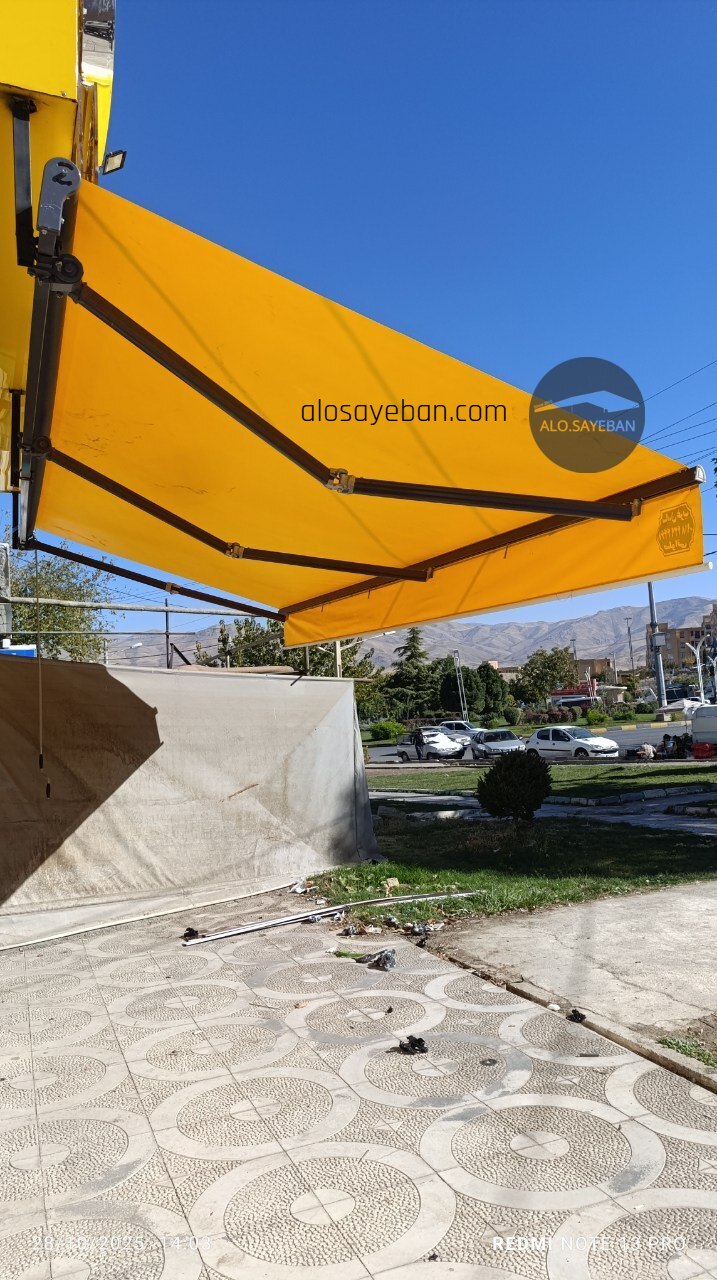 خرید سایبان فنری باکیفیت به همراه نصب در سراسر کشور