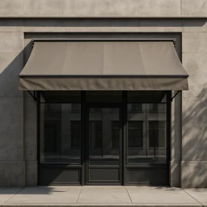 سایبان کالسکه‌ای برای مغازه‌ها