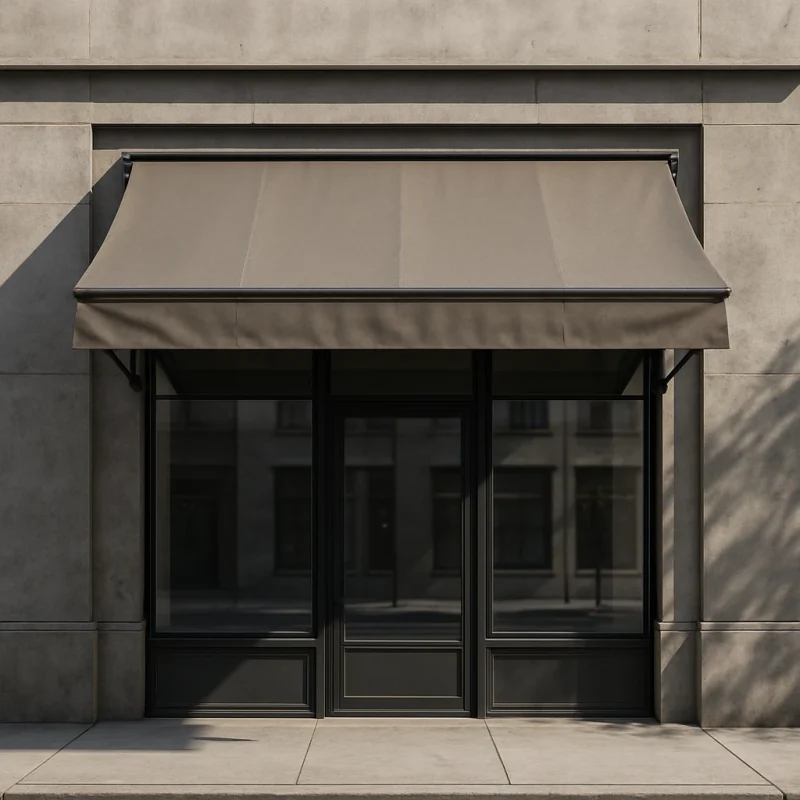 سایبان کالسکه‌ای برای مغازه‌ها